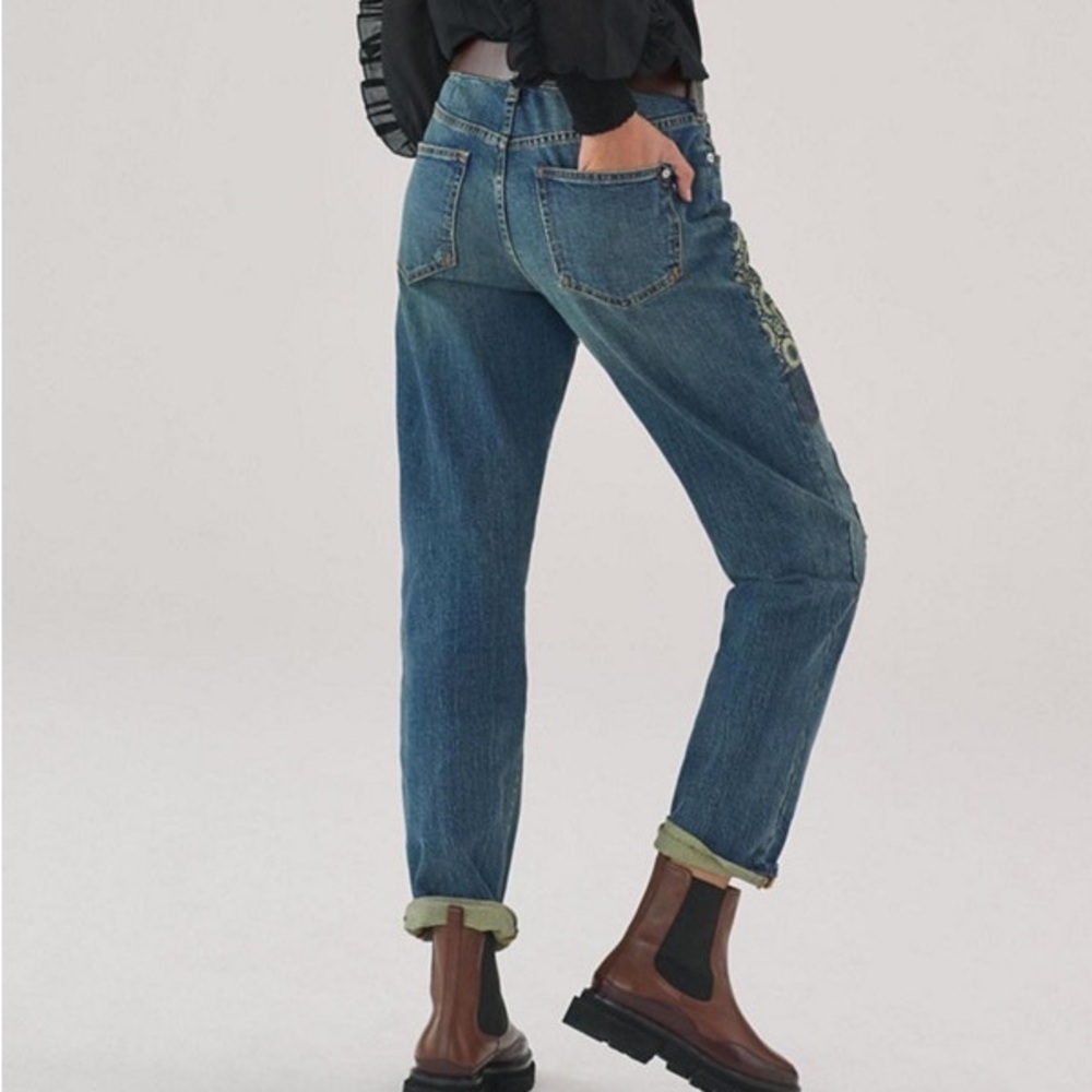 Pilcro by Anthropologie The Borrowed Boyfriend Jeans - Picture 3 of 11
